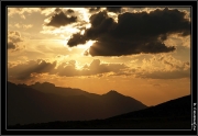 coucher soleil aubisque